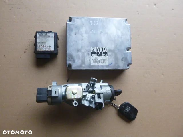 ZESTAW STARTOWY KOMPUTER STACYJKA IMMOBILIZER MAZDA 323F 1.6 16V LIFT 01-03 ZM39 - 10