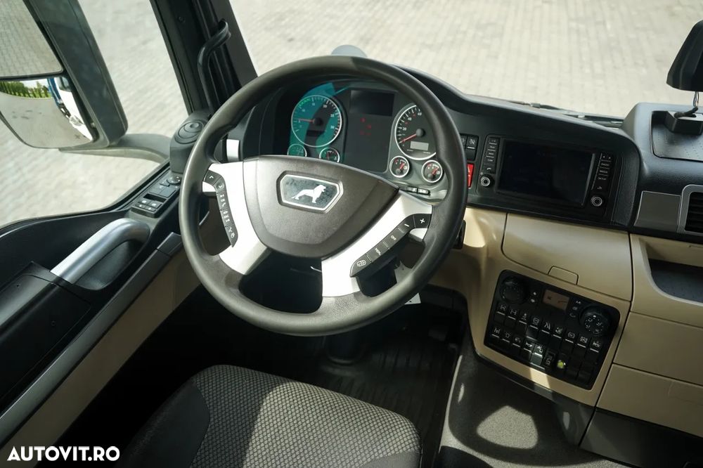 MAN TGS 33.420 / 6x4 / BASCULĂ 3 LATE / 2x HIDRODECKER + HIAB 158 E-2 HDS / MAX 5.900 / AUTOMAT / EURO 6 - 31