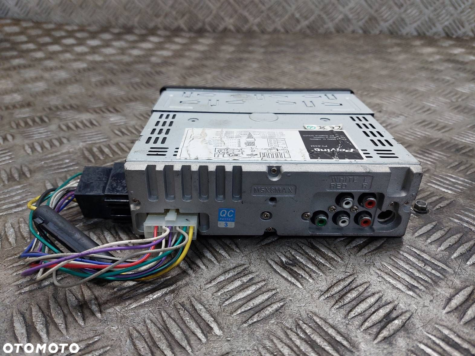 RADIO ODTWARZACZ PEIYING PY-6334 CD USB AUX - 7