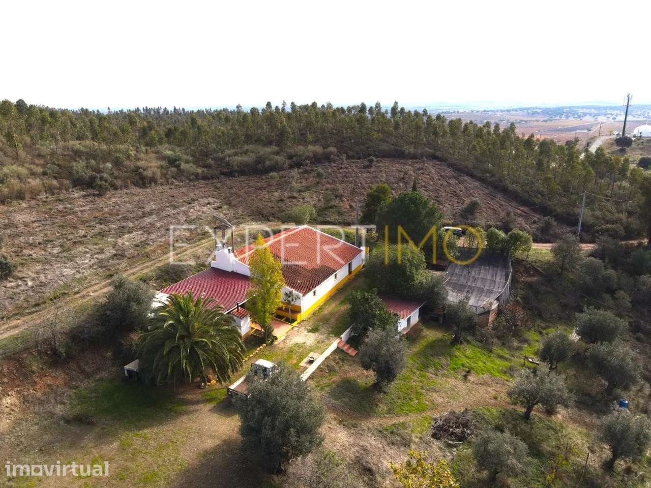Quinta mista Localizada na zona da Serra de Selmes, Vidigueira Beja - Grande imagem: 2/41