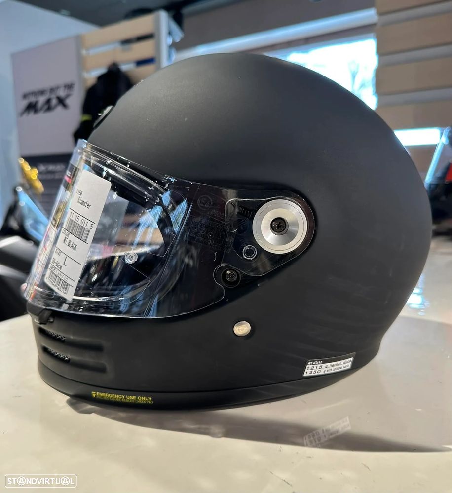 Capacete Shoei Glamster Mat Black - 2