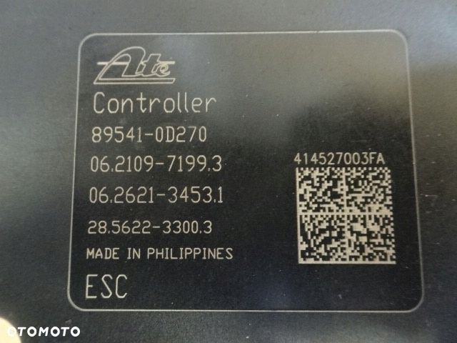 pompa abs yaris iii 3 1.33 44540-0d030 89541-0d270 - 5