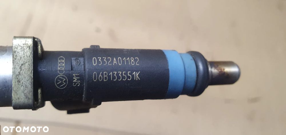 Listwa wtryskowa wtryski Audi A4 B6 2.0 058133681 06B133551K - 7