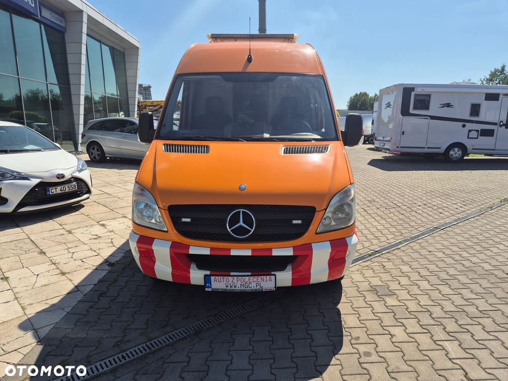 Mercedes-Benz Sprinter 518 CDi / INSPEKCJA KANAŁÓW / 3 KAMERY / SOCJALNE POMIESZCZENIE / W PEŁNI SPRAWNY / DO KANALIZACJI / ASENIZACYJNY / EURO 4 - 6