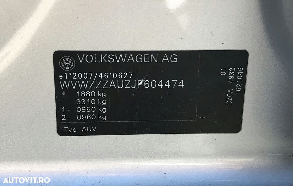 Volkswagen Golf 1.4 TSI (BlueMotion Technology) DSG Comfortline - 9