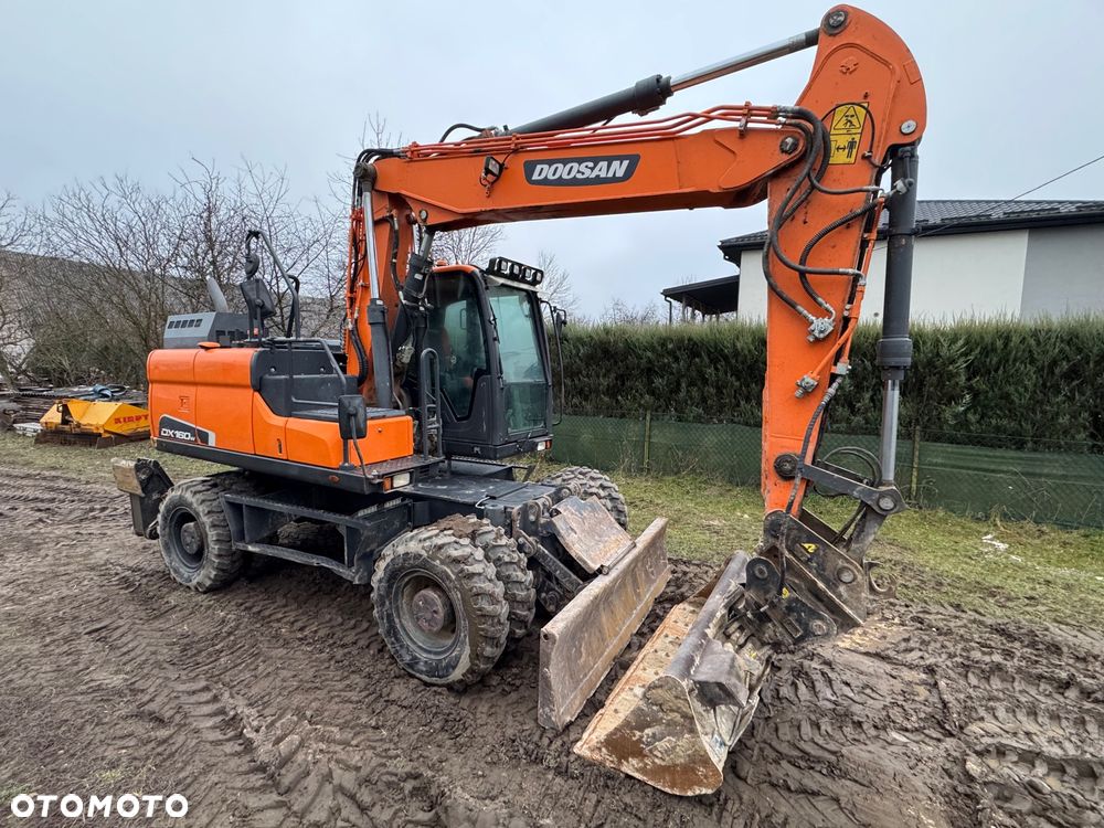 Doosan DX 160 Super Stan Koparka Kołowa - 4