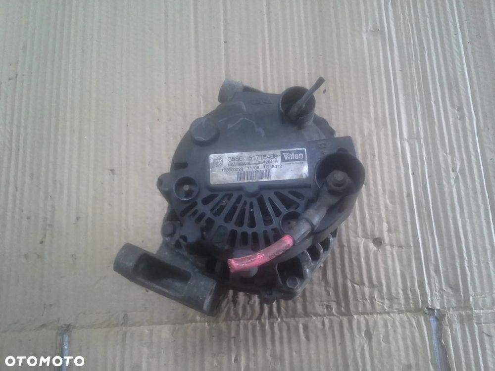 Alternator Fiat 1.3 MultiJet 51718499 14V 80A Valeo - 7