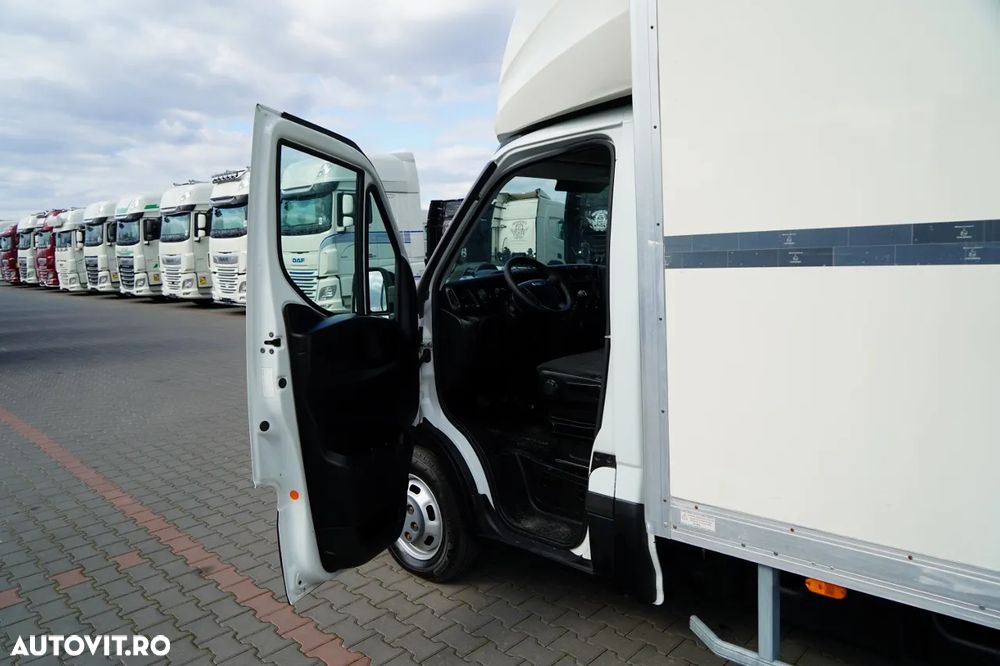 Iveco DAILY 35-150 / 4.2 M CONTAINER / 750 kg LIFT / TWIN GVWR: 3500 KG - 19
