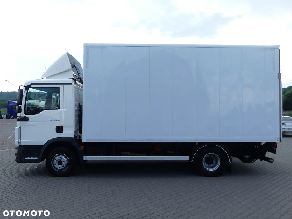 MAN TGL 12.190 / EURO 6 / KONTENER + WINDA / NISKI PRZEBIEG / - 5