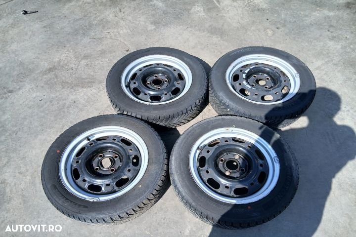 Jante aliaj cu anvelope 18 - set 357601025A 185/60 R14 ET38 6JX14H2 3 - 2