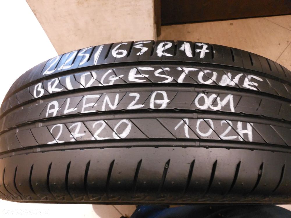 Opona pojedyńcza 225/65r17 bridgestone alenza 001 7,7mm lato - 1
