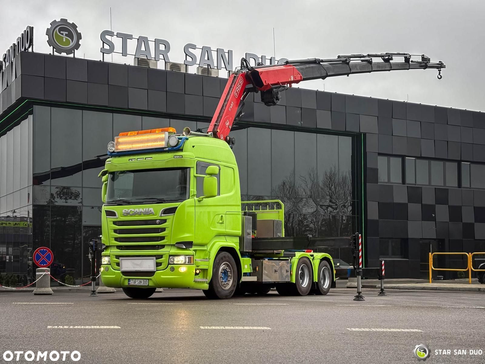 Scania R520 6x2 Fassi F485 HDS Żuraw Wciągarka Euro 6 - 6