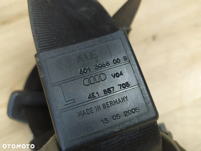 AUDI A8 D3 LIFT PAS PRZEDNI PRZÓD CZARNY SOUL LEWY 4E1857705 - 6