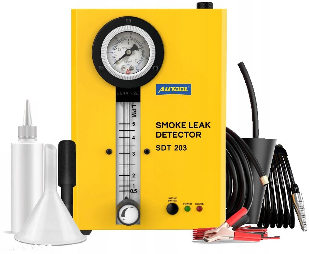 GENERATOR DYMU DYMNY TESTER SZCZELNOŚCI SILNIKA AUTOOL SDT203 - 1