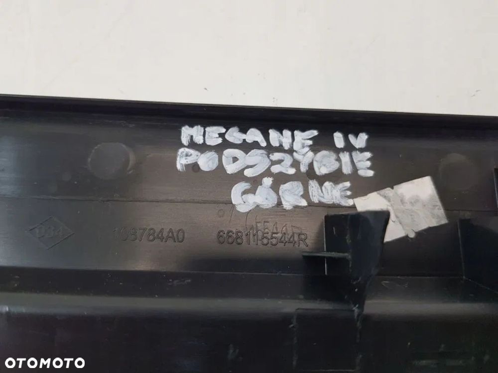 RENAULT MEGANE IV PODSZYBIE GÓRNE 668115544R - 5