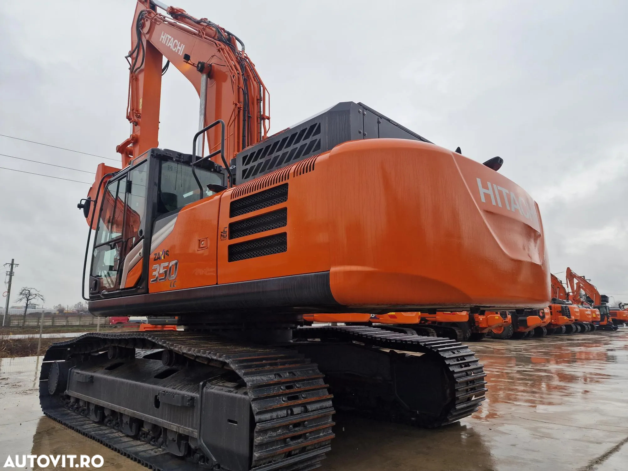 Hitachi ZX350-7, 37t, cupa NOUA 2,2mc, inst picon, a dous inst hidr, 3 pompe HITACHI, posibilitate leasing, STARE CA NOU-PRET DE CRIZA 179.000 EUR+Tva - 24