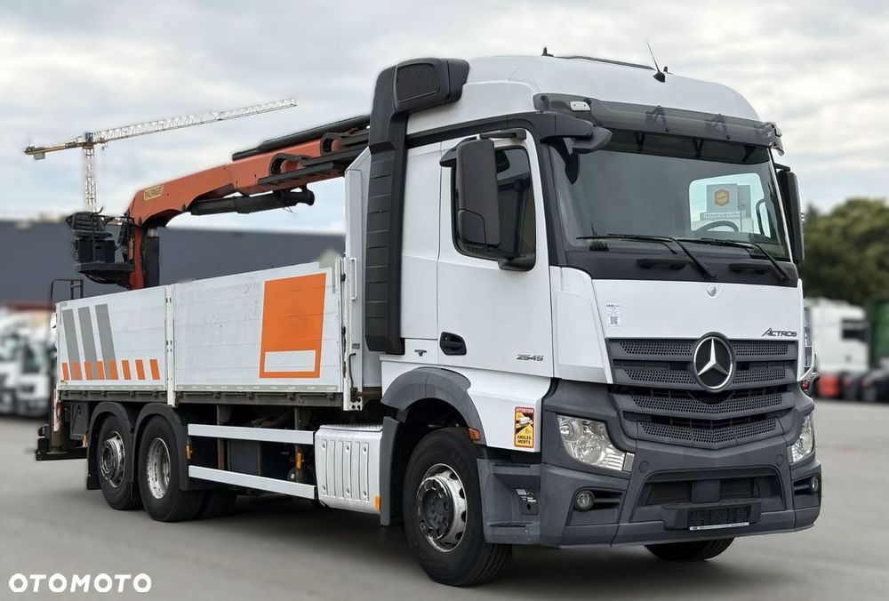 Mercedes-Benz Actros 2545 6x2 BigSpace + Palfinger PK 21.001 | Retarder | Euro 6 | Automat - 2