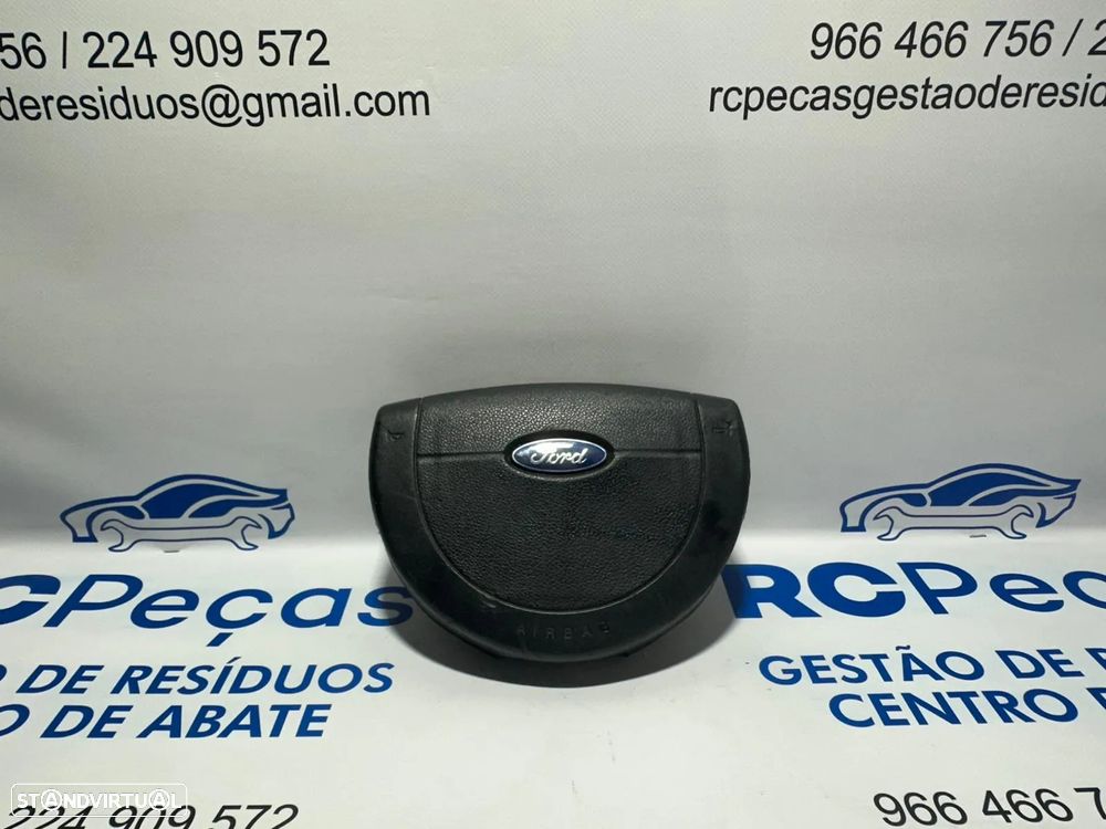 .Airbag Volante Guiador Original Ford Fiesta 5 MK5 2S6AA042B85ALZHHD 2002 - 2008 - 1