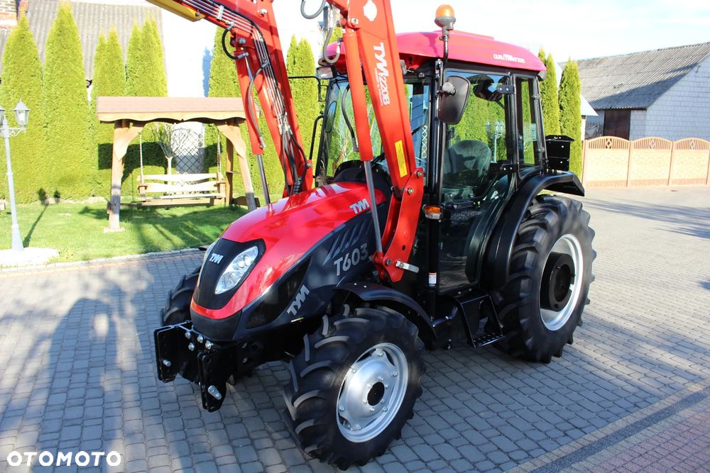 TYM T603 POLSKA AGROMA / NISKI PRZEBIEG / ŁADOWACZ CZOŁOWY / PRZEDNI TUZ / KLIMATYZACJA / 3512 / 2812 / URSUS / FARMTRAC / ARBOS / LOVOL / - 10