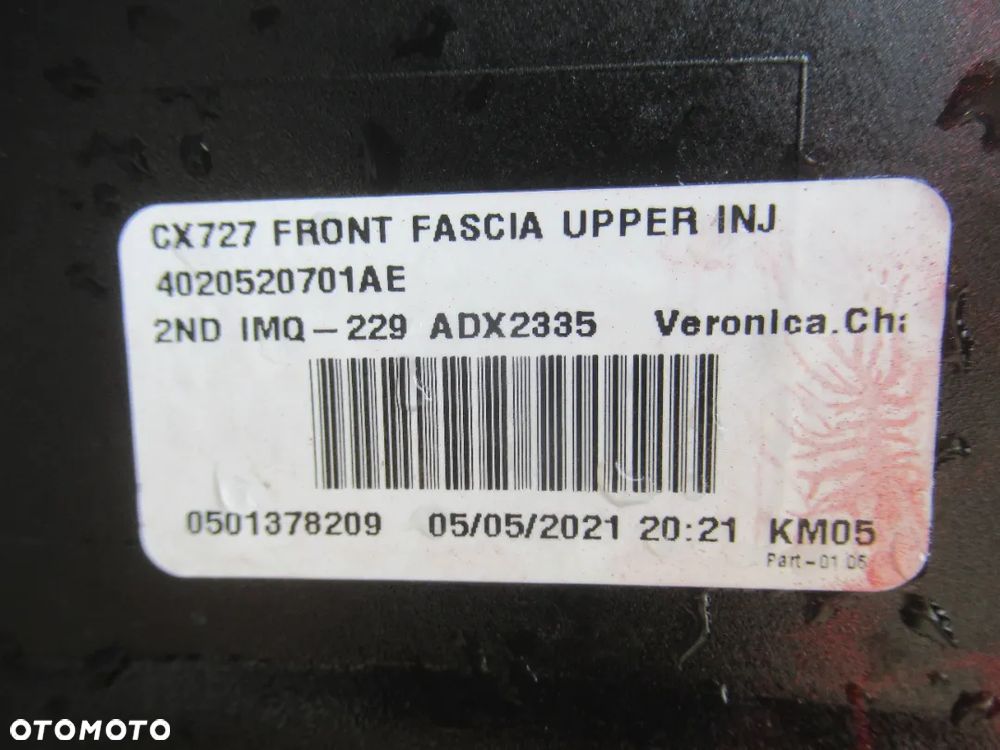 ZDERZAK PRZÓD PRZEDNI FORD MUSTANG MACH-E 4020520701AE 2020- - 23