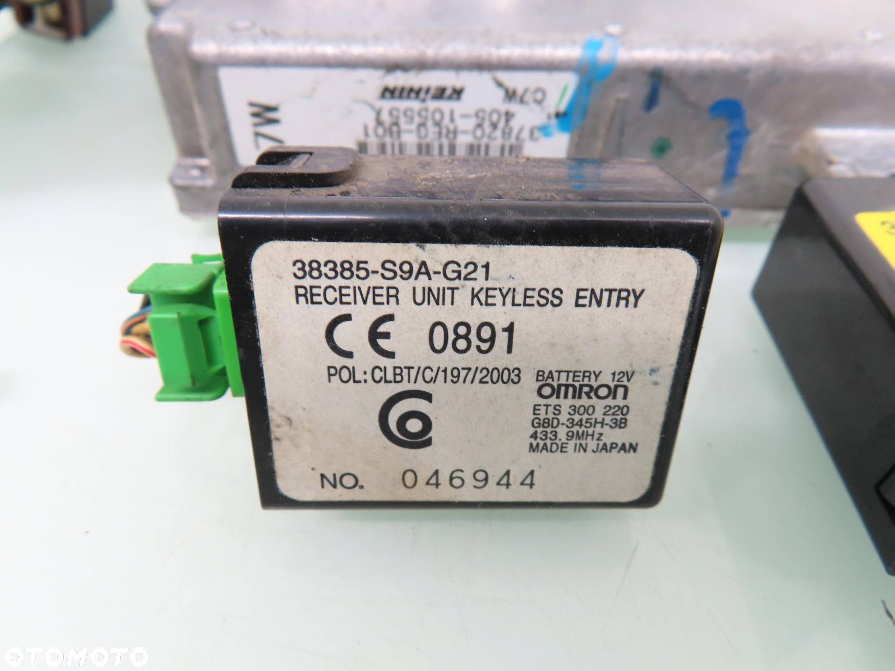 STACYJKA STEROWNIK HONDA CITY IV 1.3 37820REGB01 38385S9AG21 39720SAA013 - 5