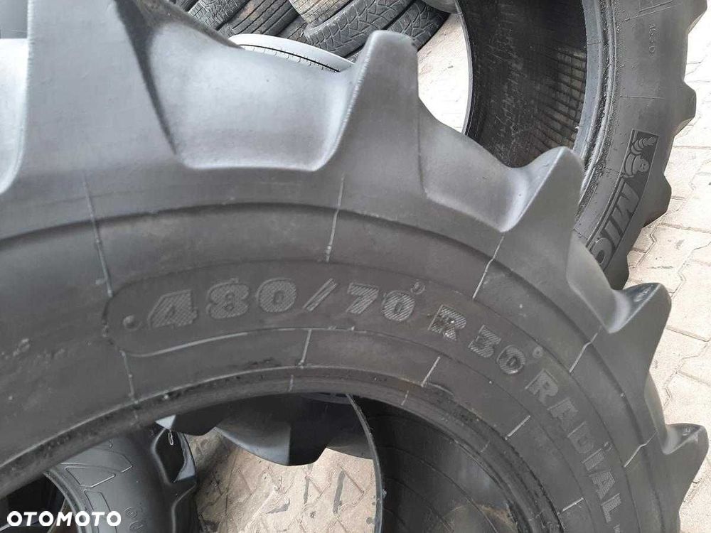 Opona używana rolnicza 480/70R30 CULTOR RADIAL 70; 800zł W4093 - 3