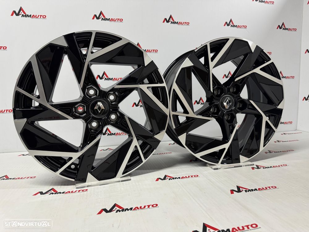 Jantes Renault Megane 2025 Preto Polido 17 - 2