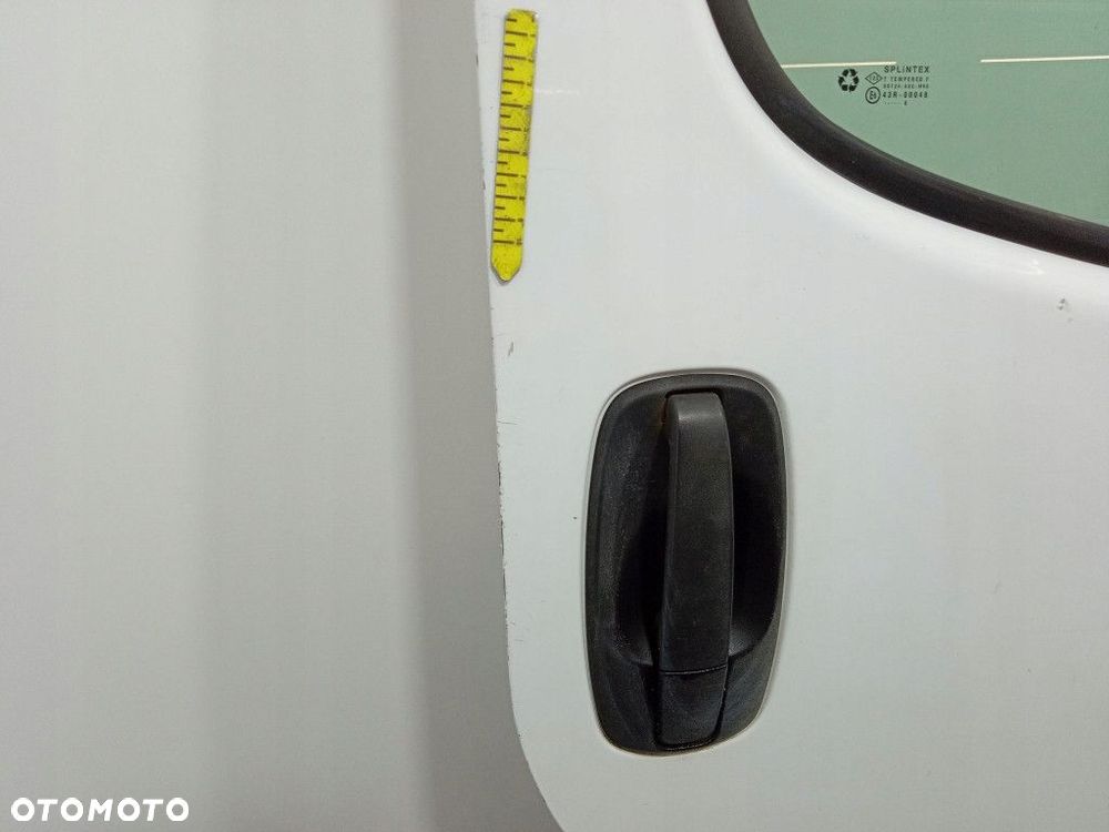 RENAULT TRAFIC II VIVARO A DRZWI PRZÓD PRAWE PRZEDNIE BIAŁE - 6