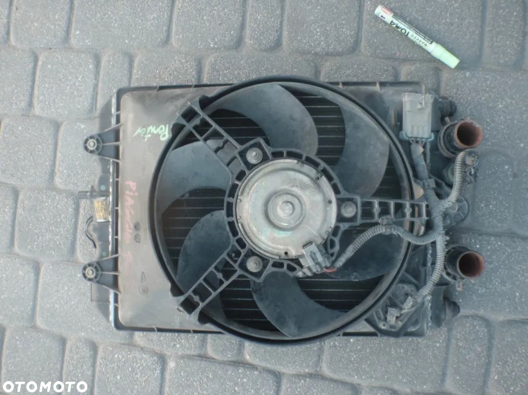 wentylator chłodnicy wody piaggio porter - 3
