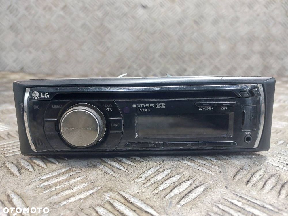 RADIO ODTWARZACZ SAMOCHODOWY 1 DIN LG LCS500UR CD USB AUX - 2