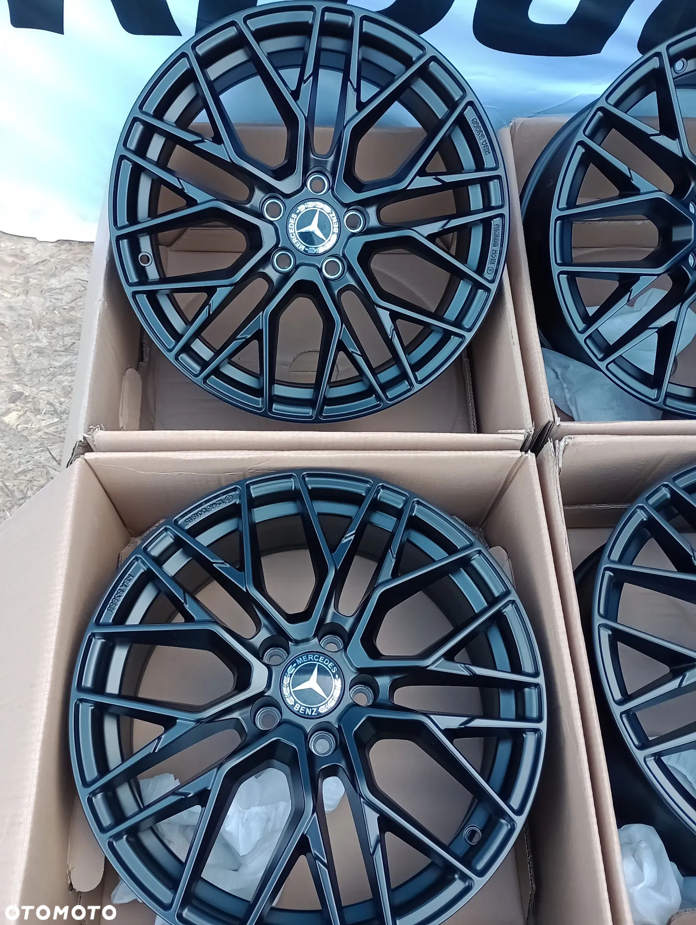 FELGI ALUMINIOWE 5x112 R18 8J ET30 MERCEDES CLA CLC CLE CLK CLS GLA GLC KLASA C E GLK S MAYBACH SL SLC SLK - 4