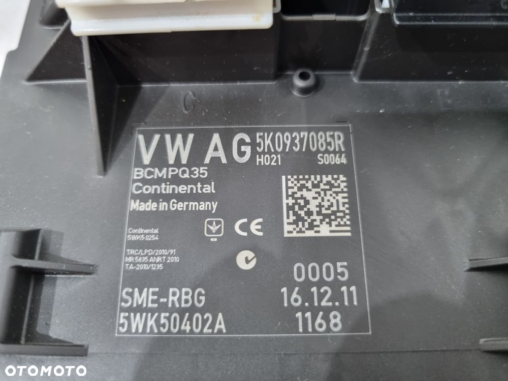 VW CADDY III 2K0 ZESTAW STARTOWY 2.0 TDI CFH  03L906018NJ 2K0920875E - 7