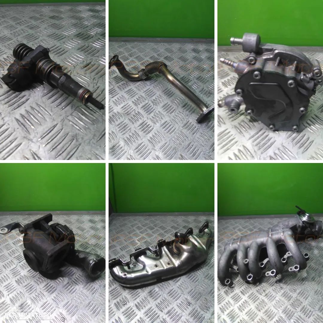 Reparação Peças Motor VW Transporter 2.5 TDI 2007 Ref AXD - 1