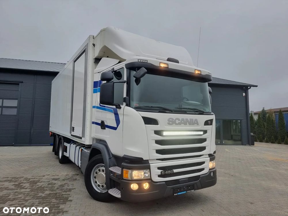 Scania G450 bez EGR 6x2 chłodnia SCHMITZ izoterma 19 palet kurierka - 14
