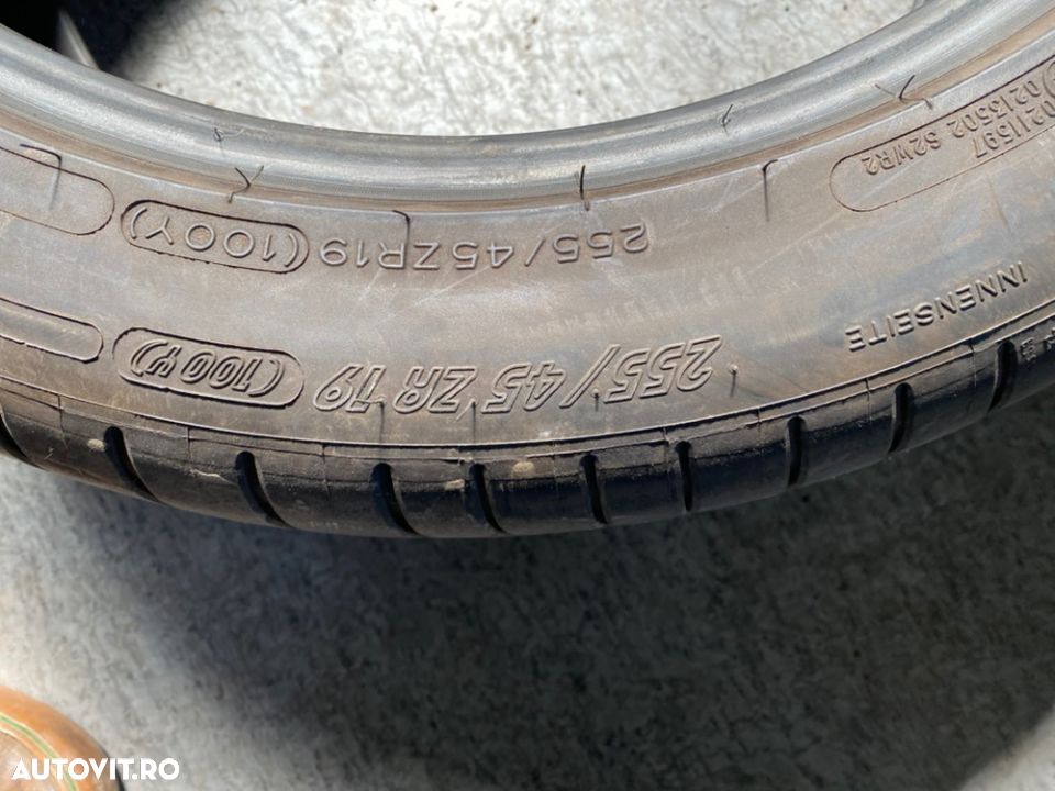 vand 2 anvelope 255/45/19 michelin de vară ca noi - 6