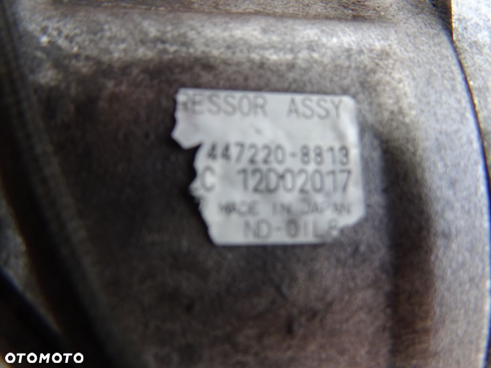 SPRĘŻARKA KOMPRESOR KLIMATYZACJI DENSO AUDI A6 C5  VW  SKODA - 7