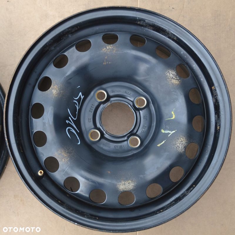 FELGA STALOWA OEM VW SKODA SEAT 4x100 5J14 ET 35 x1szt F-517 - 1