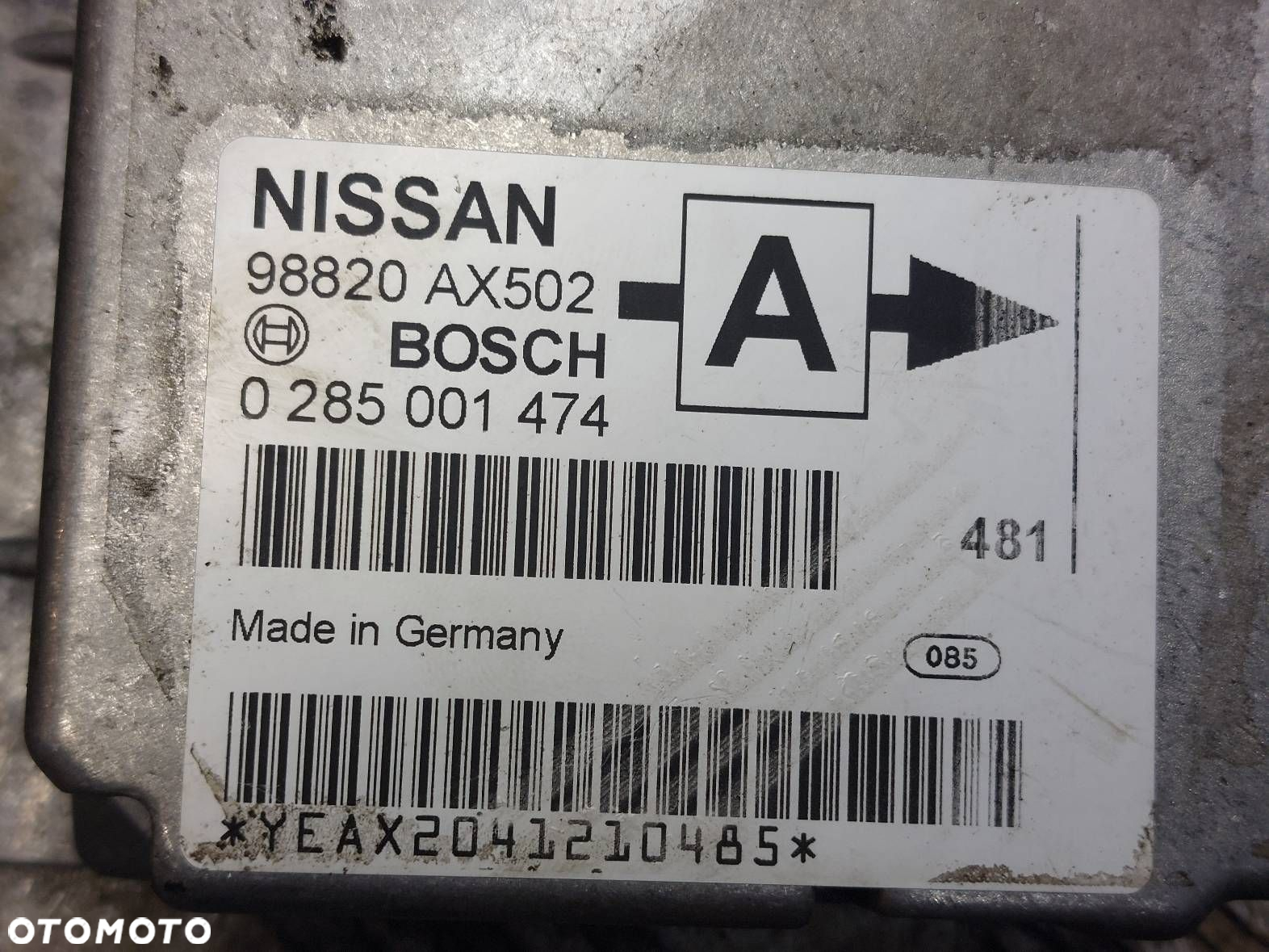 ZESTAW AIRBAG MICRA K12 DESKA KOKPIT PODUSZKI AIRBAG PASY MODUŁ - 4
