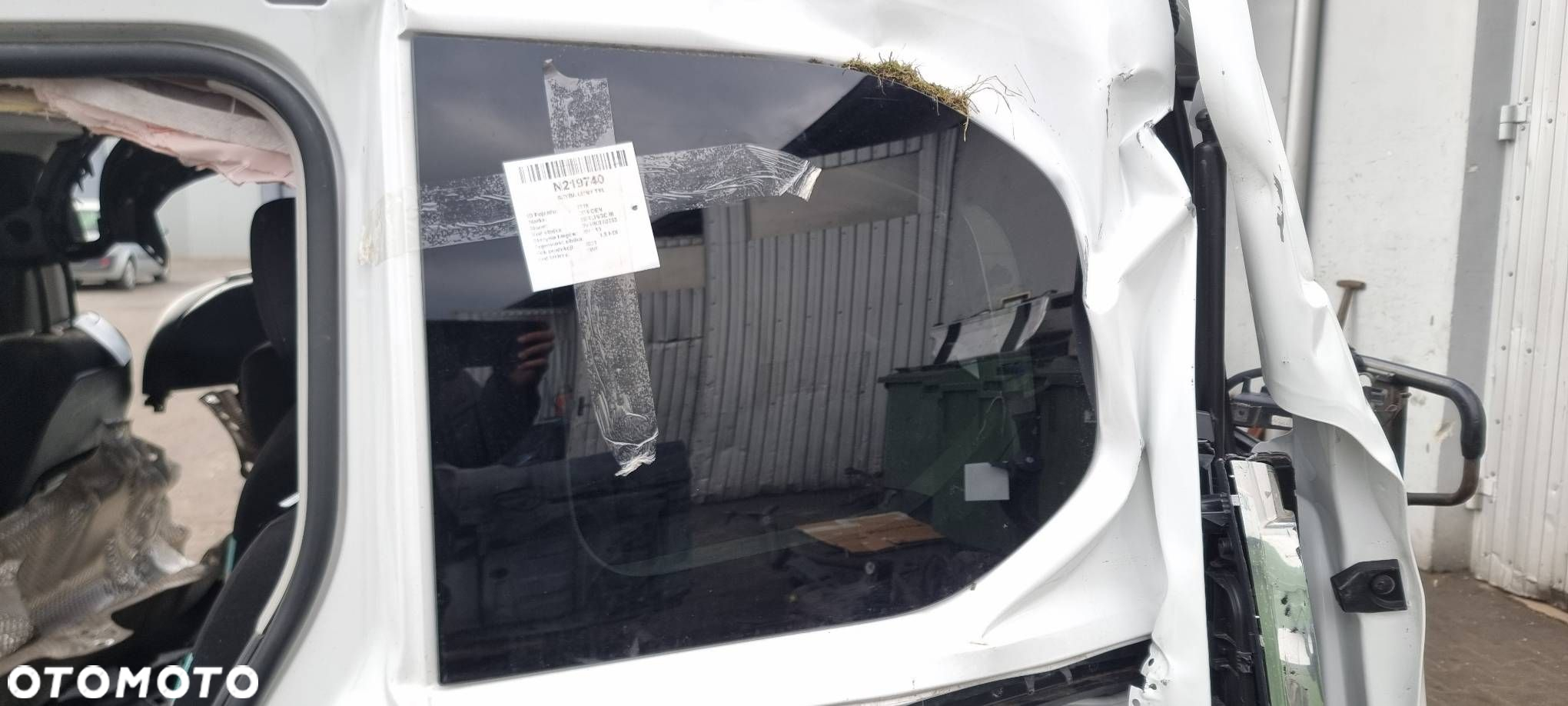 SZYBA LEWY TYŁ CITROEN BERLINGO III - 3