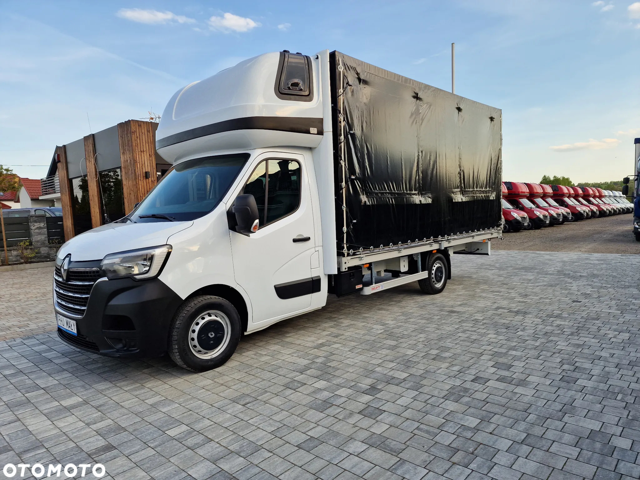 Renault Master nowa edycja 10PALET !!! boczna&tylnia roleta !!! - 2