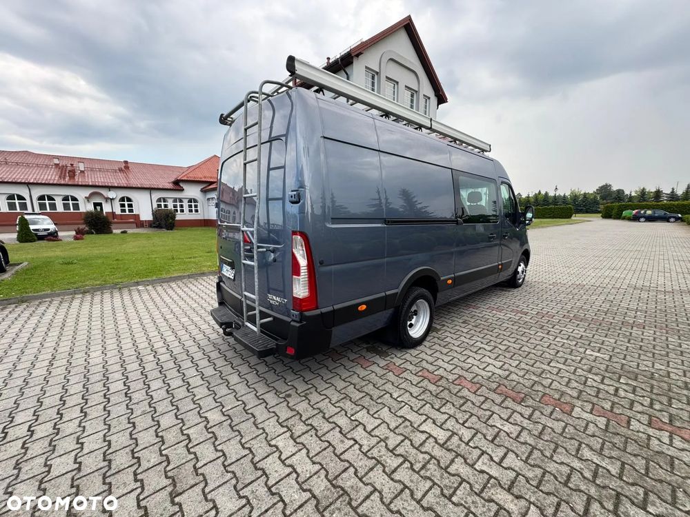 Renault MASTER L4H2 Klima Elektryka Na Bliźniaku Brygadówka Dubel Kabina 7os Hak Serwis - 5