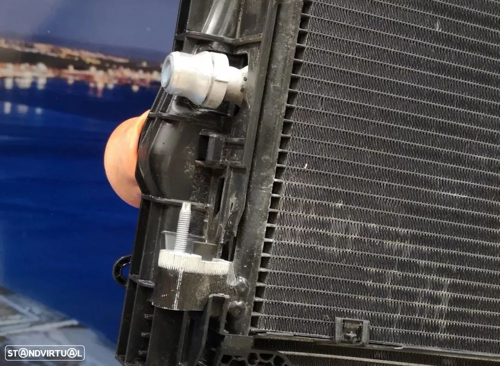 Conjunto Radiadores com Ventoinha ORIGINAL para Mercedes W222 S400 S500 Gasolina 2013+ - 5