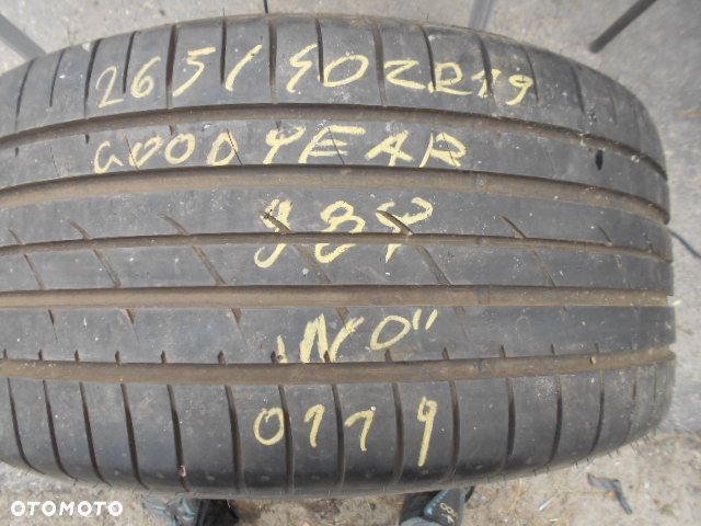 Opona pojedyńcza 265/40r19 goodyear eagle f1 asymmetric 2 7,2mm lato - 1