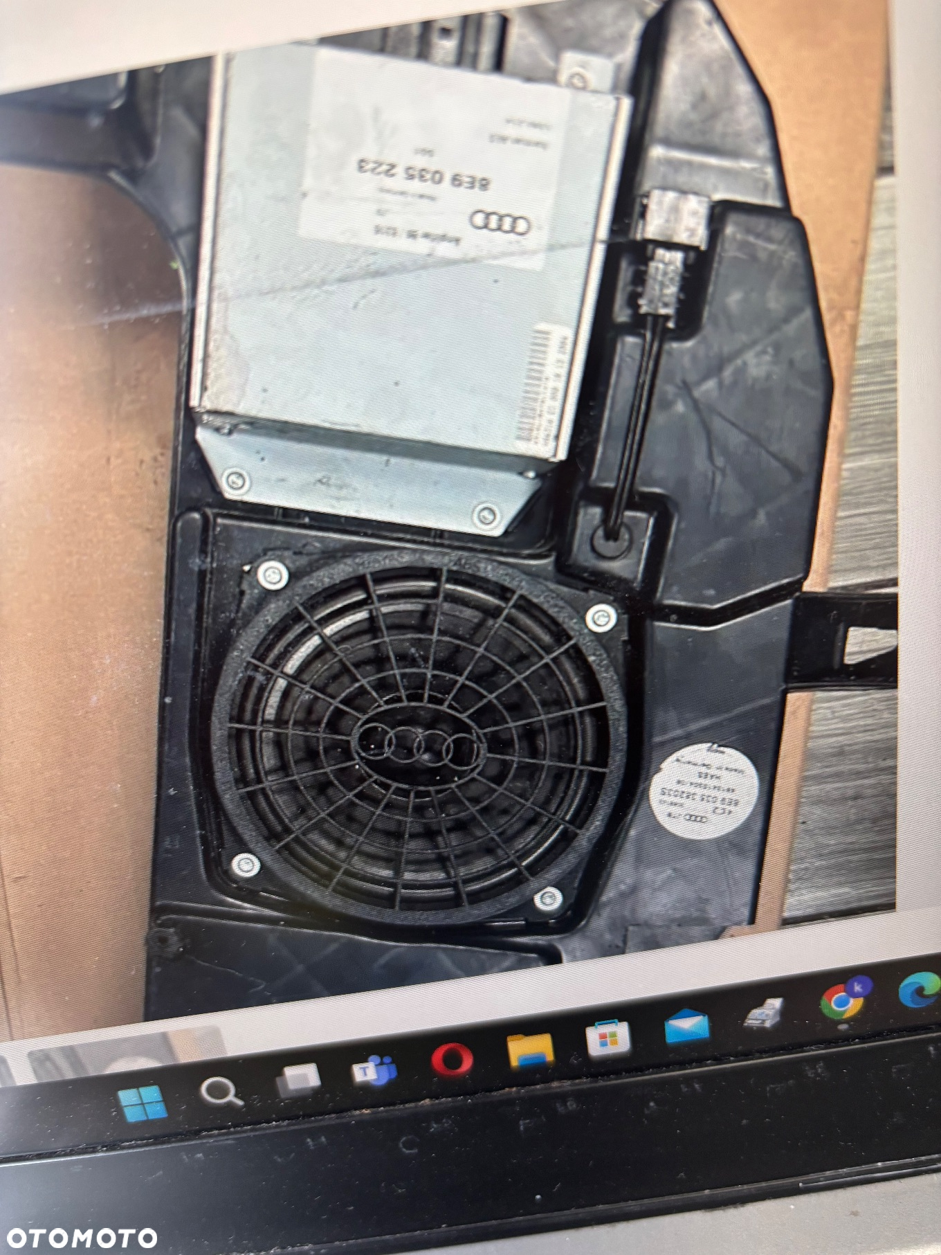 SUBWOOFER GŁOŚNIK WZMACNIACZ BOSE AUDI A4 B6 - 7