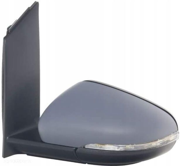 lusterko vw touran 10-15 lewe elektryczne ogrzewane migacz do malowania - 1