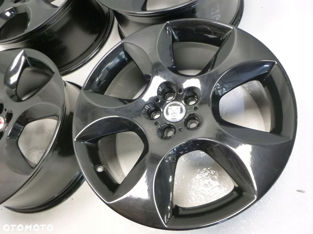 JAGUAR XF XFR XJ XK XKR 9,5X20 8,5X20 ORYGINALNE FELGI ALUMINIOWE R20 ET66 ET49 5x108 SUPERCHARGED DEKIELKI KOMPLET ORYGINAŁ - 8