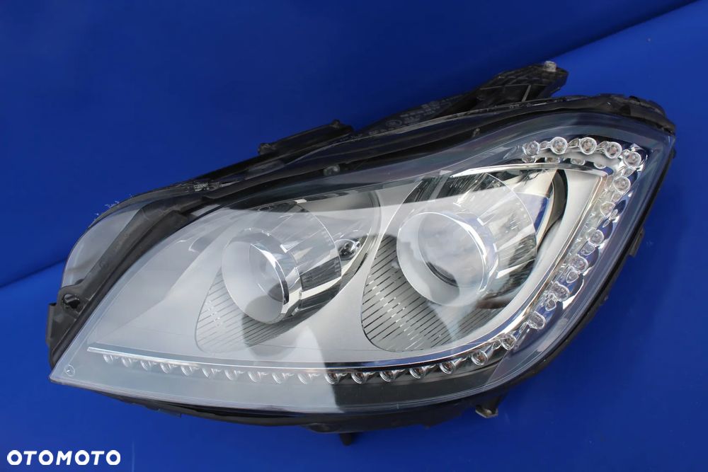 Reflektor lewy bi-xenon + LED lampa lewa OE Mercedes W218 CLS 11r Europa - 15
