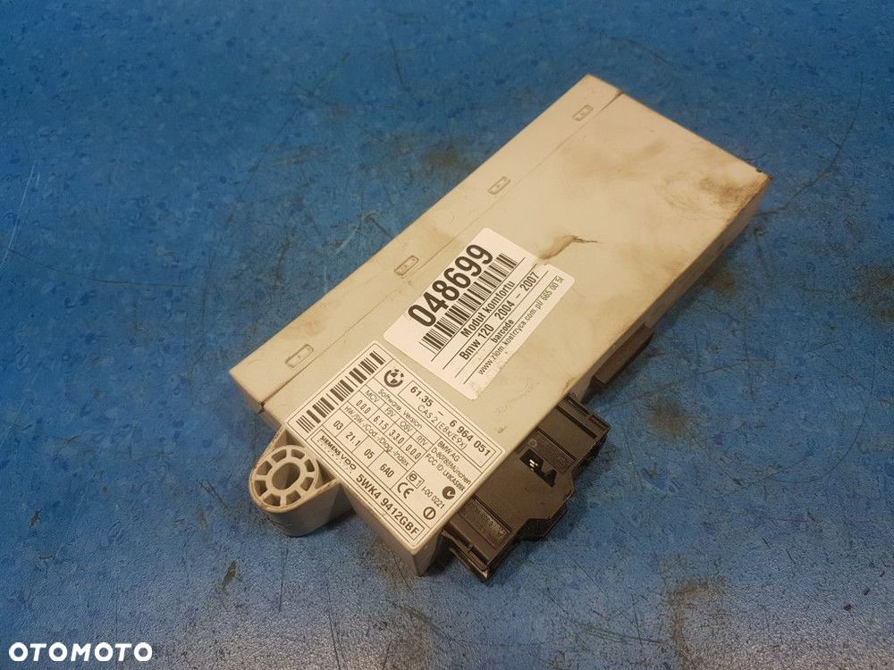 BMW 1 E87 MODUŁ KOMFORTU 6964051 - 3