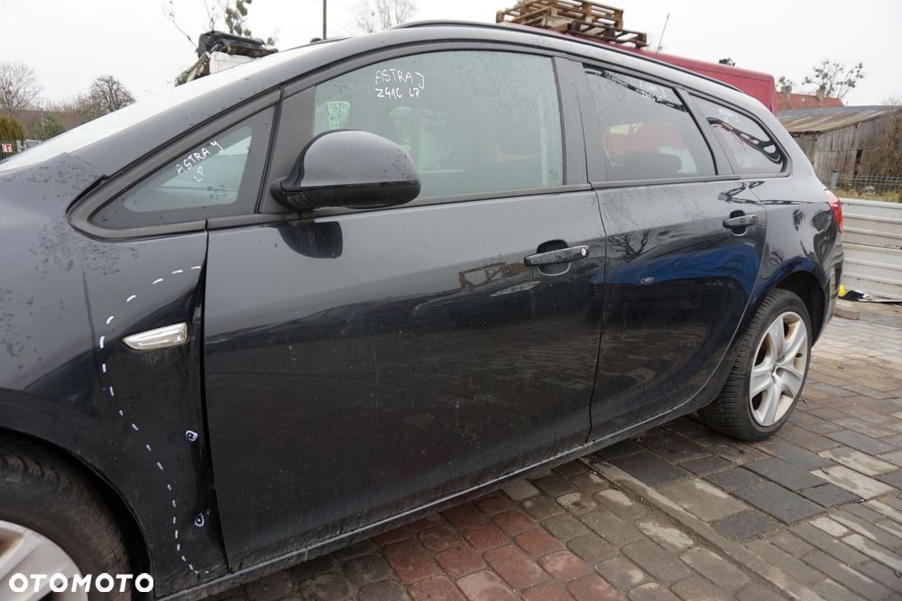DRZWI PRZEDNIE LEWE ASTRA IV J KOMBI Z41C  CZARNY OPEL 2009-2015 - 3