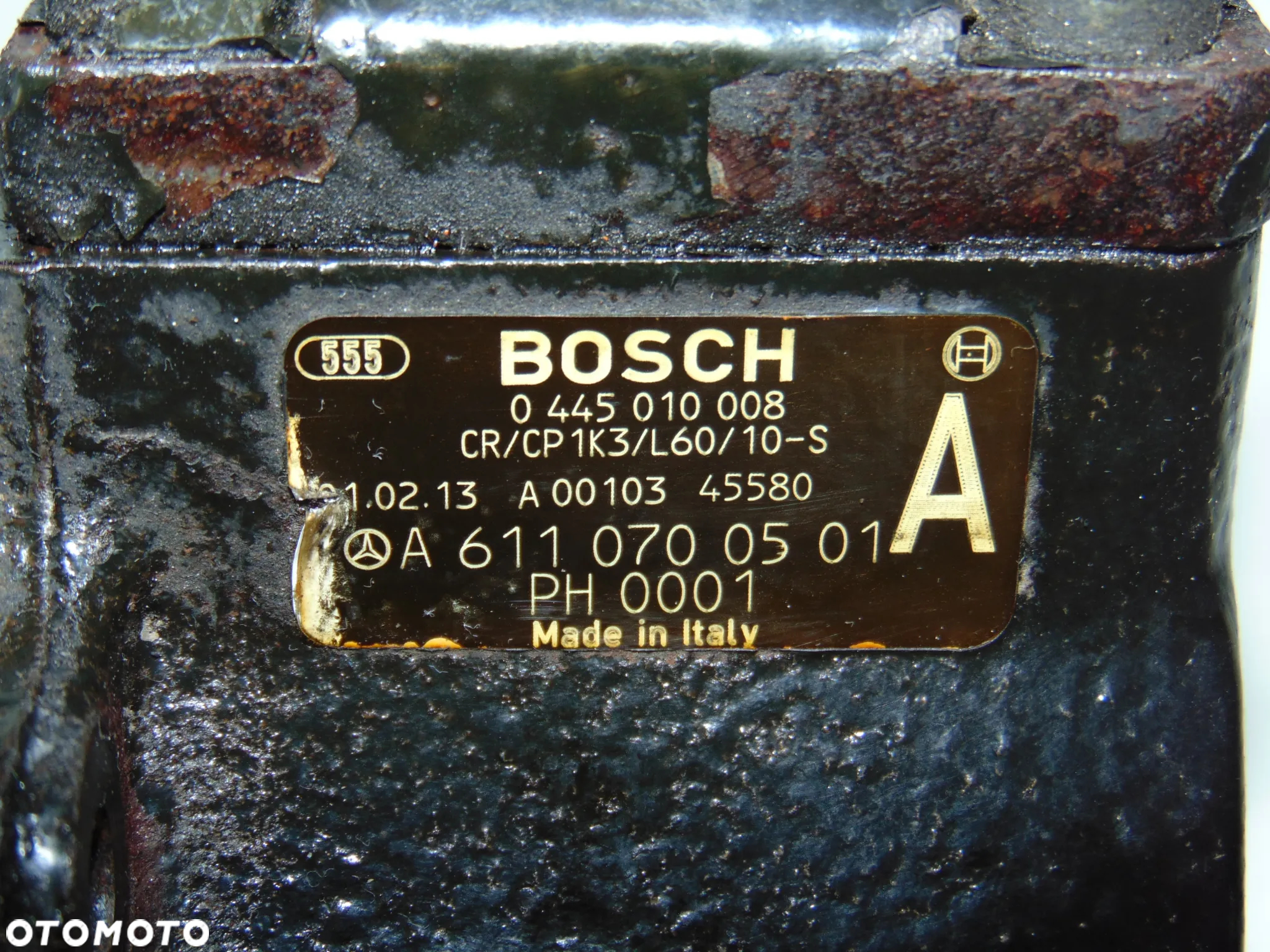 Pompa wtryskowa paliwa 0445010008 A6110700501 Mercedes A170 W168 A Klasa diesel 1.7 CDI - 2